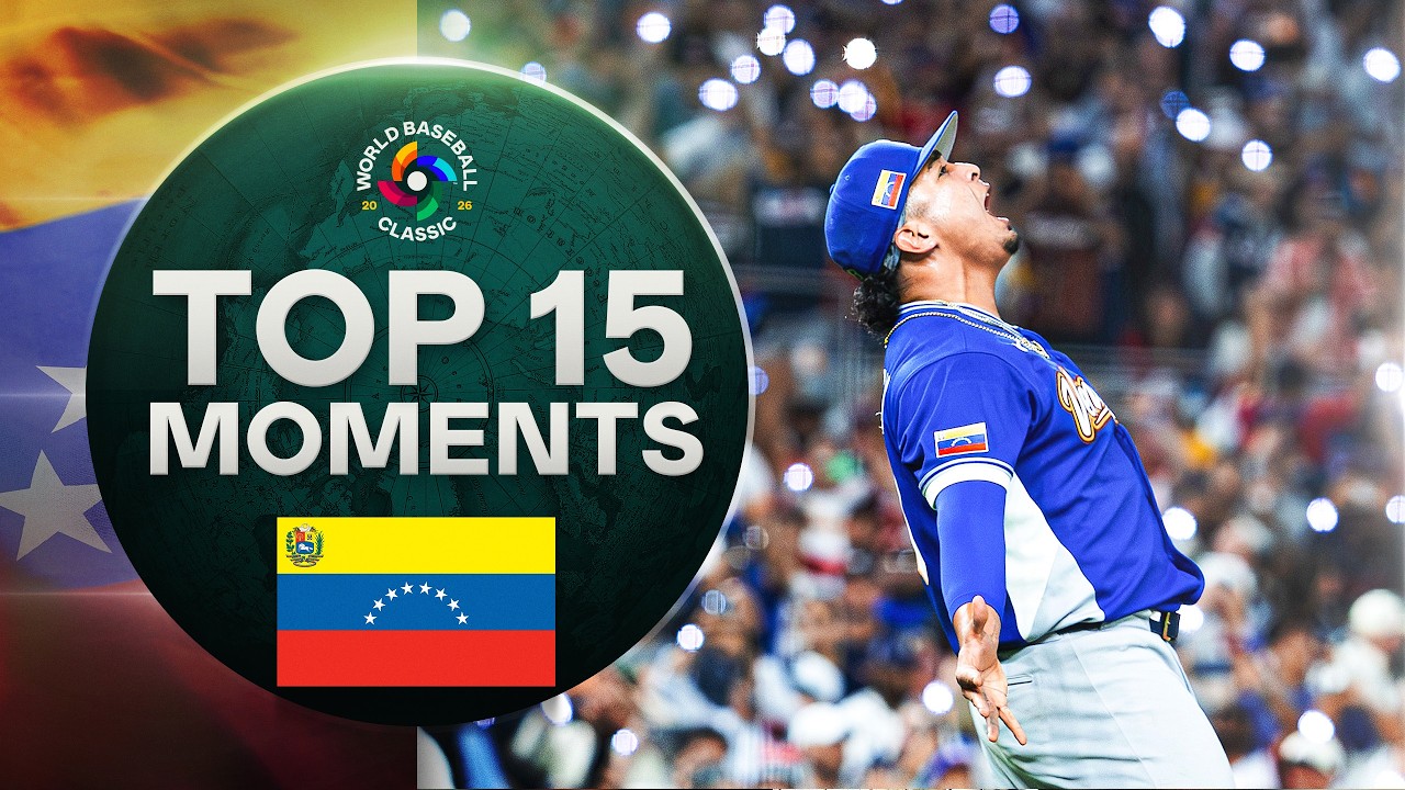Top 15 moments of Team Venezuela's 2026 World Baseball Classic championship run RANKED! 🇻🇪
