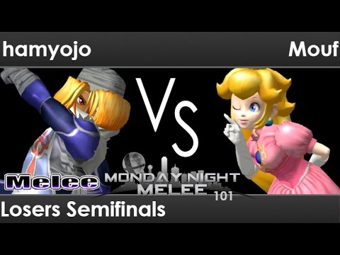 MNM 101 - FX | hamyojo (Sheik) vs SWG | Mouf (Peach) Losers Semifinals - Melee