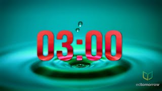 3 MINUTE COUNTDOWN TIMER