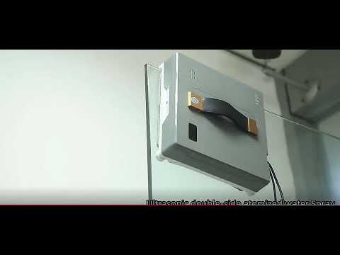 Робот мойщик окон ABIR WD8 Grey Робот для мытья окон с дистанционным управлением с автоматическим распылением - фото 1 - id-p2927672205