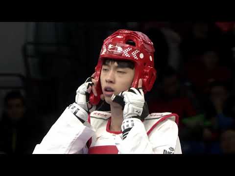 M -58kg  Semifinal，Armin Hadipour Seighalani (IRI) VS Jun JANG (KOR)