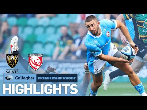 Northampton v Gloucester - HIGHLIGHTS | Thrilling Opening Day Tries | Gallagher Premiership 2021/22