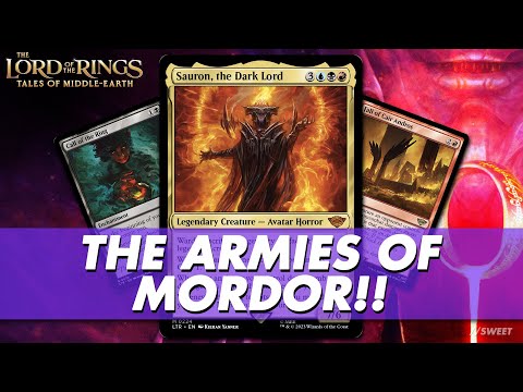 Sauron, the Dark Lord - Commander Deck Tech #magicthegathering