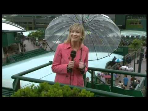 BBC Weather presenter Carol Kirkwood sings ! - 6th July 2012