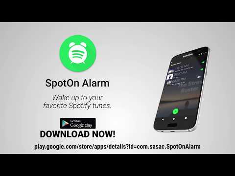 SpotOn - Sleep & Wake Timer for Spotify Video