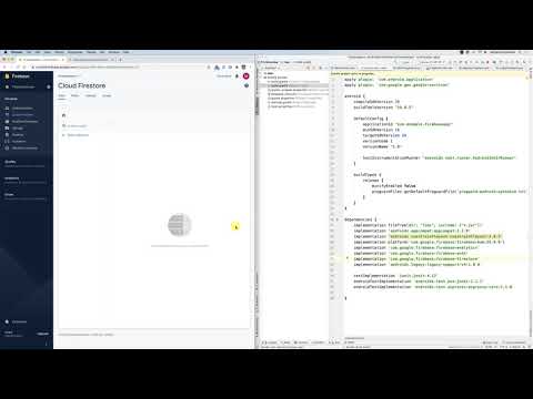 Firebase Cloud Firestore Setup