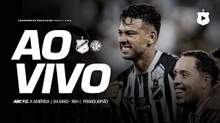 ABC x AMÉRICA-RN - BRASILEIRÃO SÉRIE D 2026 - AO VIVO E COM IMAGENS - 24.05.26