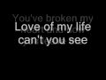 Queen - Love Of My Life (Lyrics)