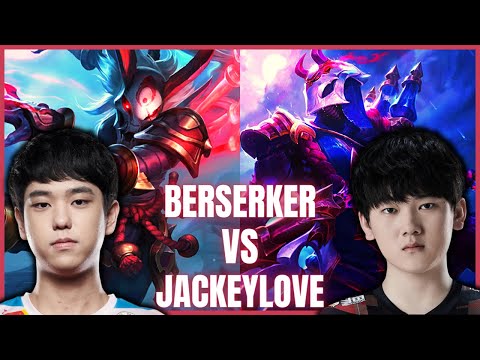 C9 BERSERKER KALISTA VS TES JACKEYLOVE JHIN - PATCH 11.23