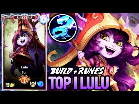 WILD RIFT LULU - TOP 1 LULU GAMEPLAY - GRANDMASTER RANKED