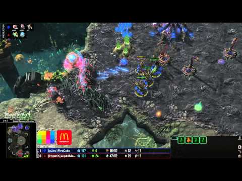 ZvP - Firecake vs Mana - Vamo- Starcraft 2 HD polski komentarz