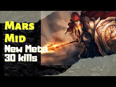 Mars Mid | Aghanim's Scepter | New Meta | Raid Boss | Dota 2 | 7.28a