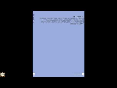 Intestinal Ills: Chronic Constipation, Indigestion, Autogenetic Poisons, Diarrhea, by William H. Bates — free full audiobook