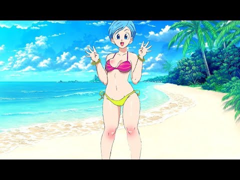 Bulma Goes To The Beach In Dragon Ball