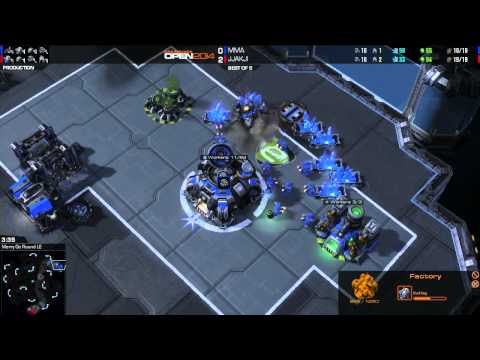 SC2 MMA vs Jjakji Game 3 Losers Bracket Round 2 DreamHack Open Winter 2014