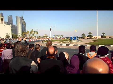 Ferrari F1 street show, Doha, 21-01-2012