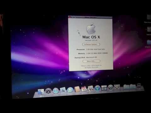 comment installer icloud sur mac os x 10.5.8