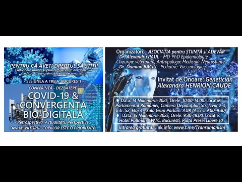 Conferinta - Dezbatere - Ediția III - 14.11.2025 @ParlamentulRomaniei