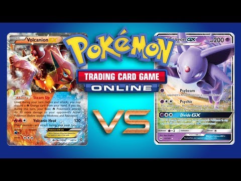 Volcanion EX vs Espeon GX / Garbodor - Pokemon TCG Online Gameplay