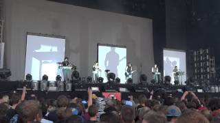 Nine Inch Nails - Intro, Copy of A, Sanctified, live at Pukkelpop 15-08-2013