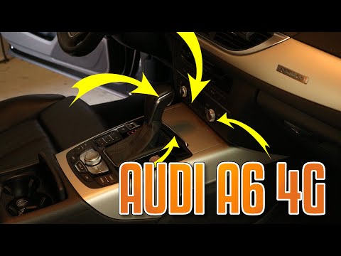 Boxenstopp - Audi A6 C7 / 4G Ablage auf Aschenbecher umbauen / Mittelkonsole ausbauen