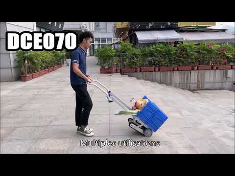 Diable monte-escaliers électrique à chenille