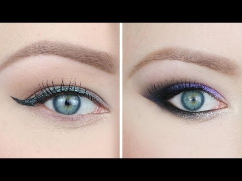 2 makijaże z użyciem cieni duochrome  ★ Red Lipstick Monster ★