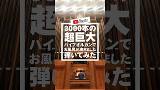 Download lagu 3000本の超巨大パイプオルガンで、お風呂が沸きましたを弾いてみた #Shorts mp3
