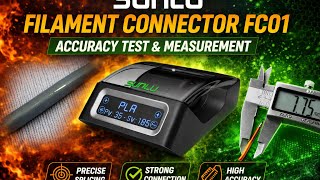 Sunlu Filamentverbinder FC01 Nacharbeit & Maße