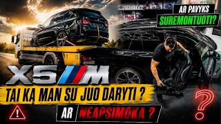 Ką prasidėjo linksmybės  su X5M F85 o jis nesustoja STEBINTI...