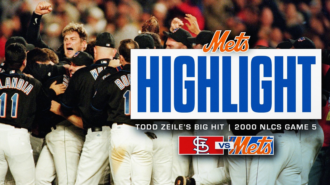 Todd Zeile's Bases-Clearing Double in Game 5 of the 2000 NLCS | FULL AT-BAT