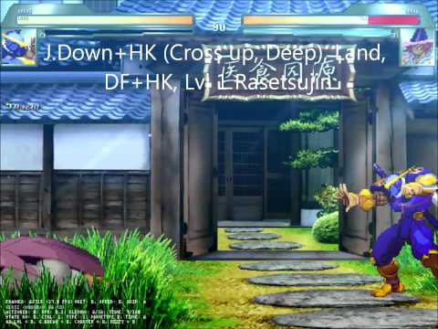 Kenji: Final Mix - Combo, Throws, and Gameplay Strategy Vid (Part 2)