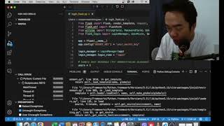 I Try to ceate a login page flask python using Chatgpt with copy and paste only
