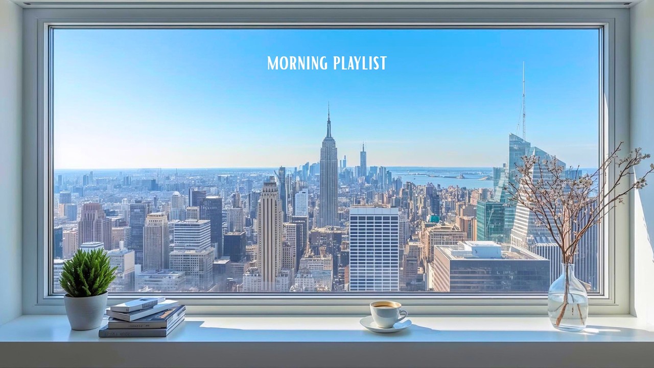 【Playlist】気持ち良い春の朝に聴く気分上がる洋楽MIX / 作業用BGM / Study / Work / Good Vibes / Chill-Hop R&B / Spring in NY