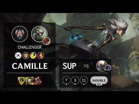 Camille Support vs Pantheon - KR Challenger Patch 10.24