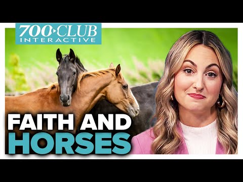 Combining Faith And Horses To Heal Emotional Wounds | 700 Club Interactive