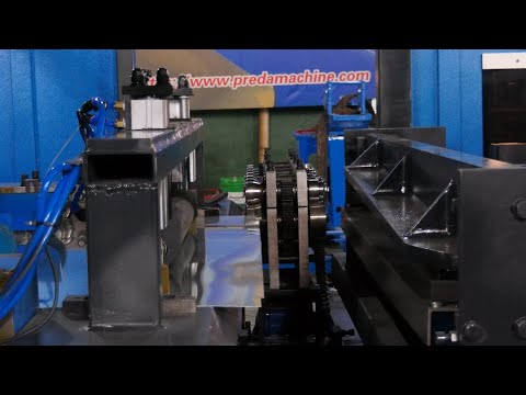Super auto duct production line 5 test running before shipping 20210423