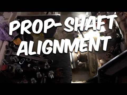 PROP SHAFT ALIGNMENT & ENGINE ROOM UPDATE PART 2 - BUILDING BRUPEG (Ep. 11)