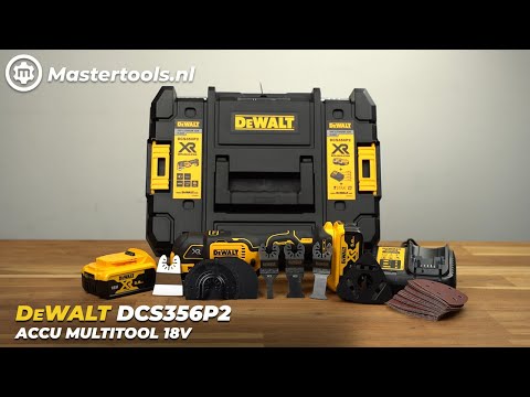 DeWALT DCS356P2 Accu Multitool 18V | Mastertools.nl