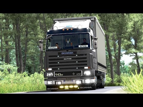 ETS2 1.30 Scania 143M  Limoges - Paris