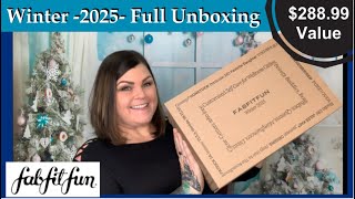 FabFitFun Winter -2025- FULL Unboxing