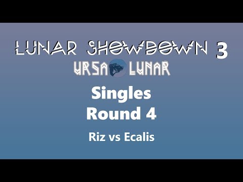 LSD3 - Singles - Round 4 - Riz vs Ecalis
