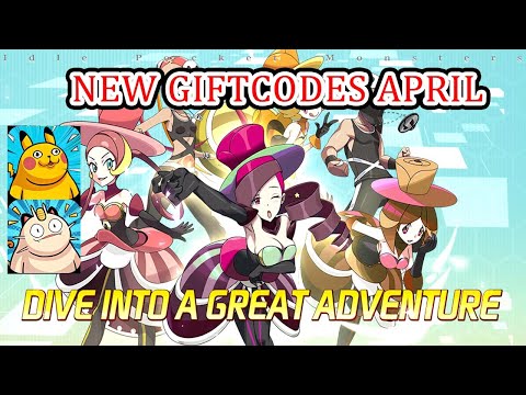 Idle Pocket Monsters New 2 Giftcodes April - Pokemon Idle RPG Android Game | Monster Pals Gift Codes