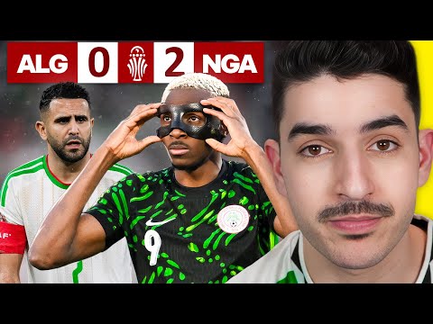 Nigeria Knocks Algeria Out Of AFCON. DISGRACEFUL!