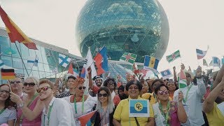 Pharrel Williams - Happy (Astana Expo 2017)