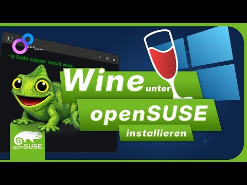 Wine installation on openSUSE Linux! - Use Windows programs under Linux!