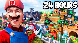 I Spent 24 HOURS in Super Nintendo World! (JAPAN)
