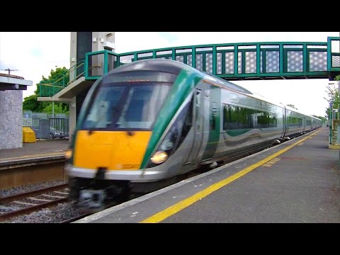 IE 22000 Class Intercity Train number 22347 - Monasterevin, Kildare
