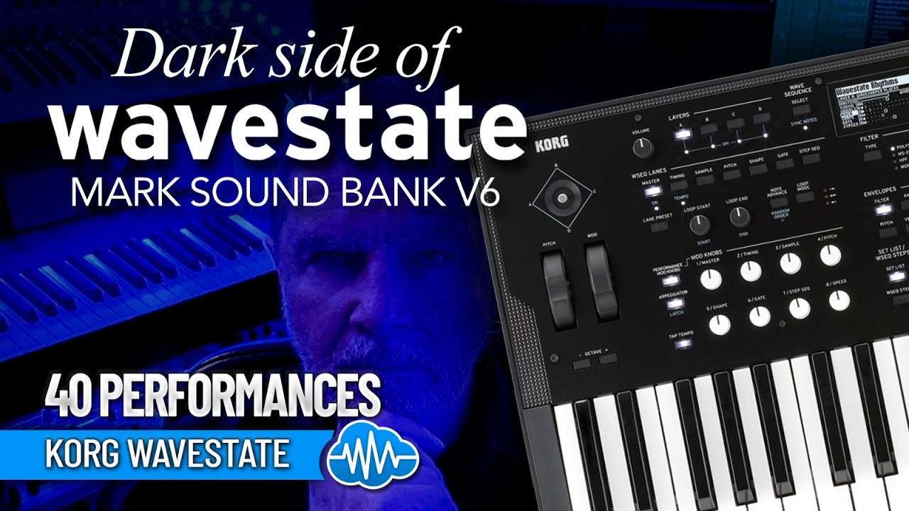 MSD023 - The Dark Side of Wavestate - Mark Sound Bank V6 - Korg Wavestate ( 40 performances ) - Video Preview 1