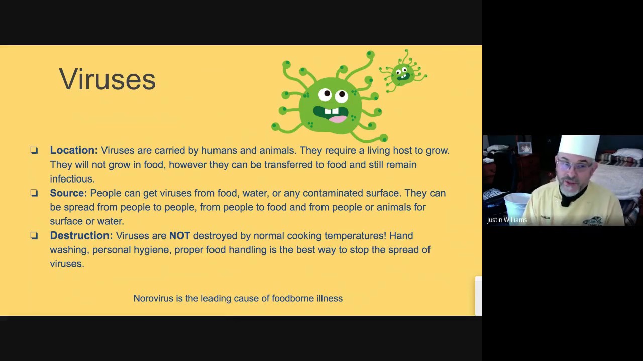 Biological Contamination ServSafe Chapter 2 &3